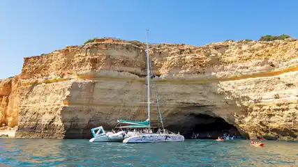 Benagil Catamaran Cruise - Half Day with Lunch